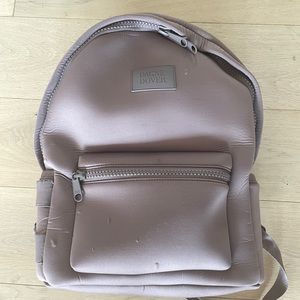 Dagne Dover large Dakota neoprene backpack, dune